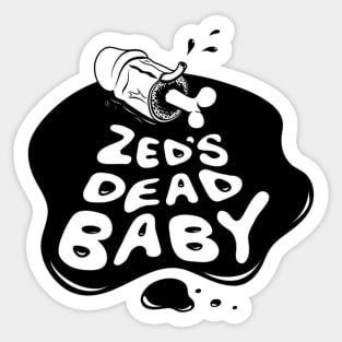 Zeds Dead Baby Sticker